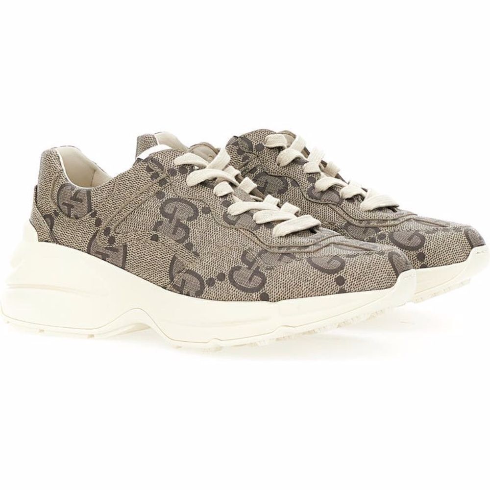 GUCCI - RHYTON LACE-UP SNEAKERS